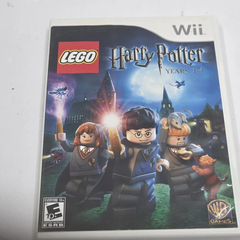LEGO Harry Potter Years 1-4 Nintendo Wii Game Complete CIB Manual Tested
